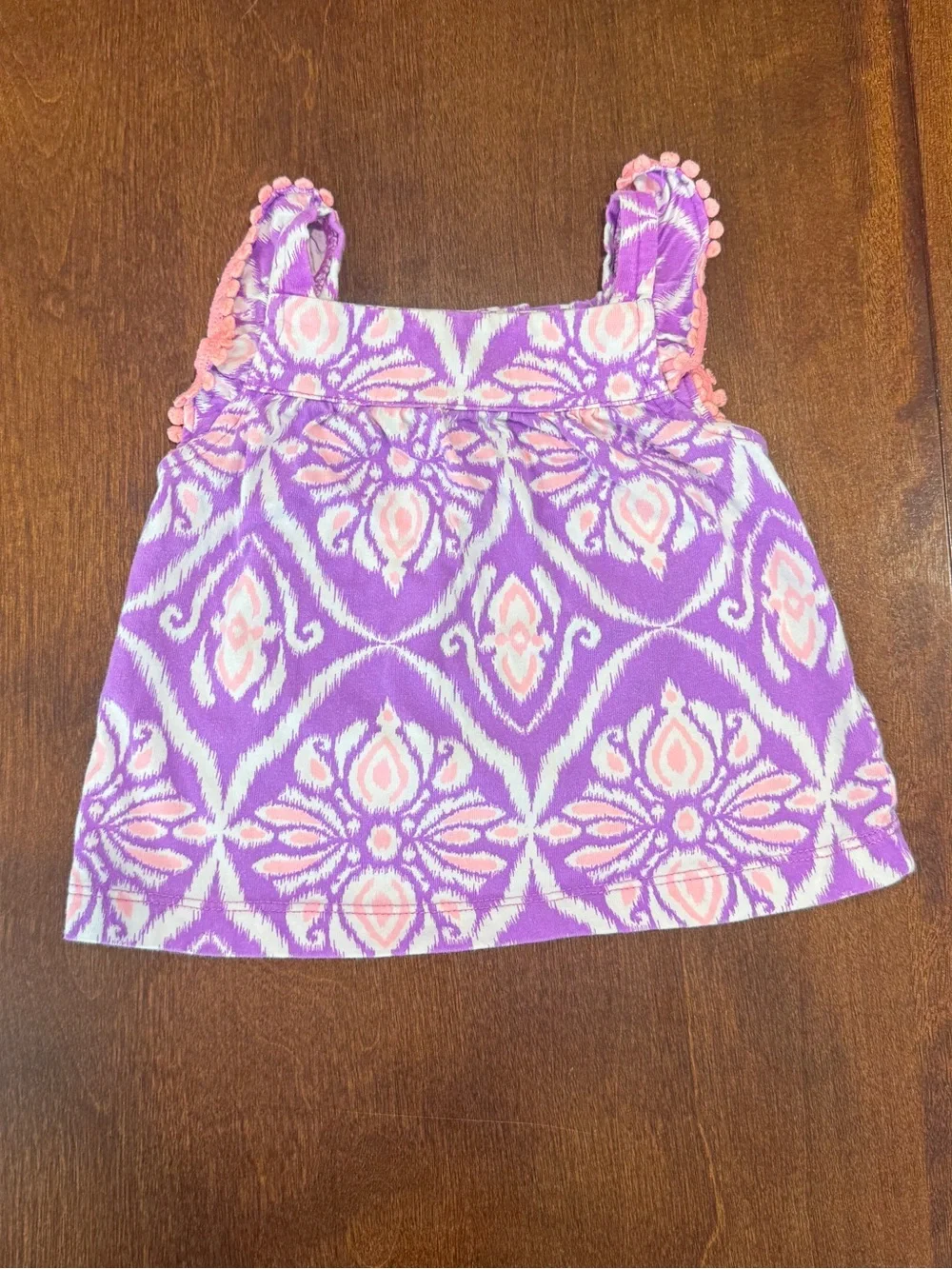 ⭐️4 for $10⭐️ Carter's Purple and Pink Patterned Baby Tank